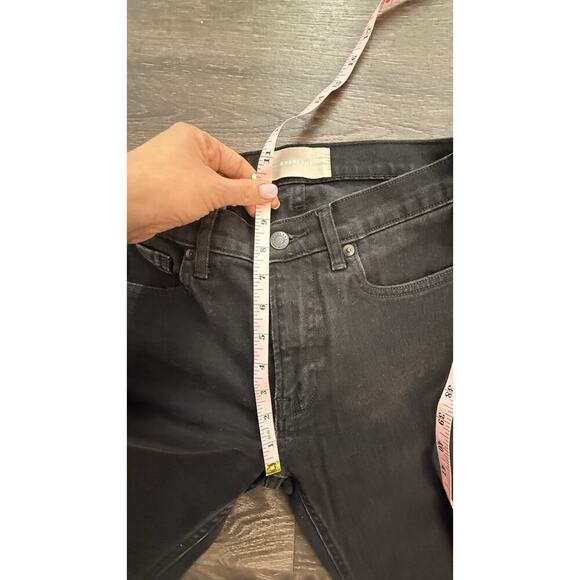 Everlane Black Mid Rise Skinny Ankle Jeans Inseam Casual Size 27 Ankle 1811 - Picture 9 of 10